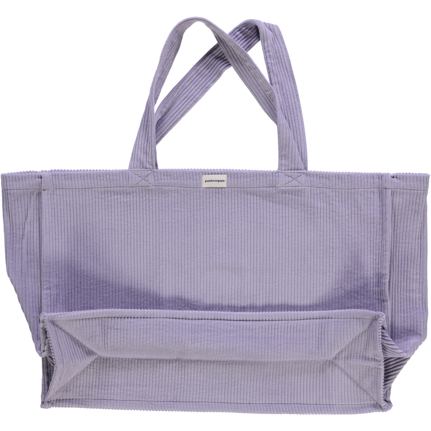 Poudre Organic Totebag aus Cord - lavender