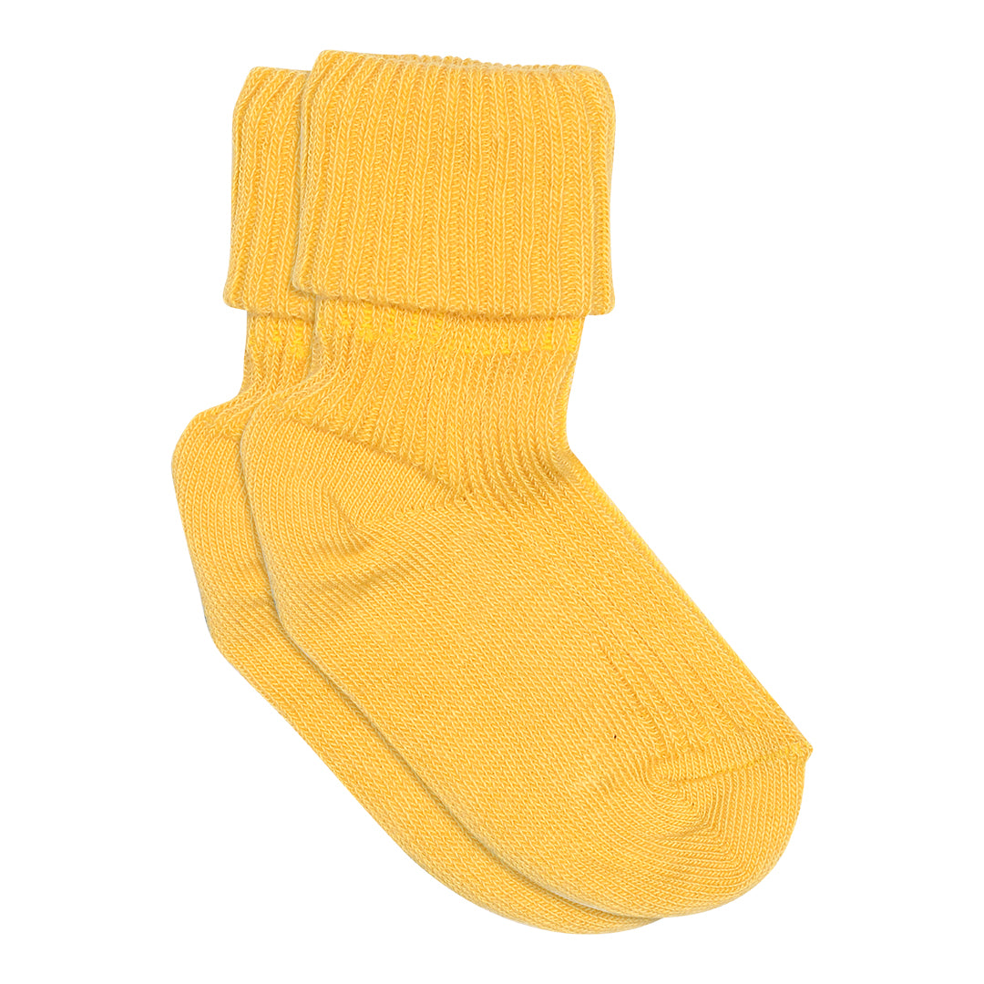 MP Kids Socken Baumwolle gerippt - Misted Yellow