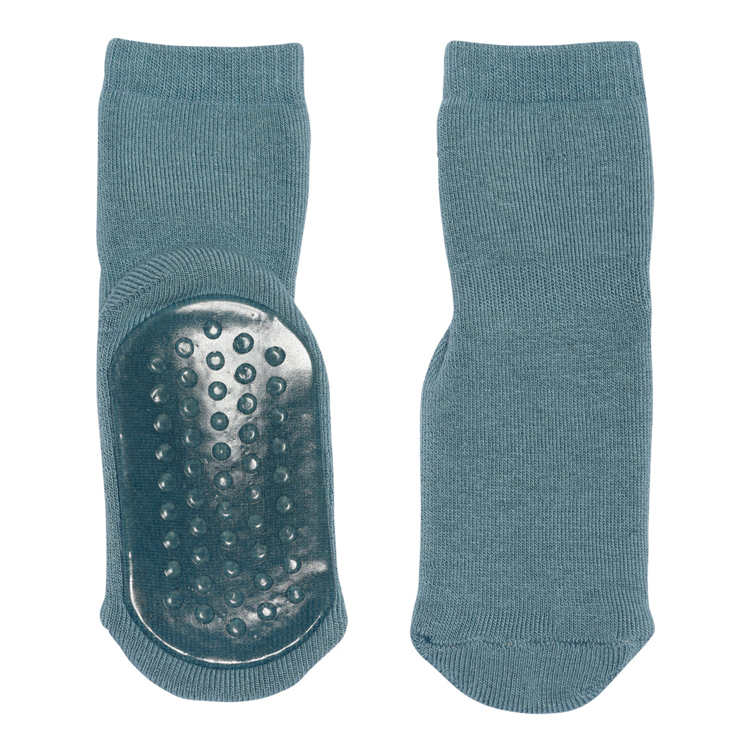 MP Kids Socken Baumwolle - anti-slip - Provincial Blue