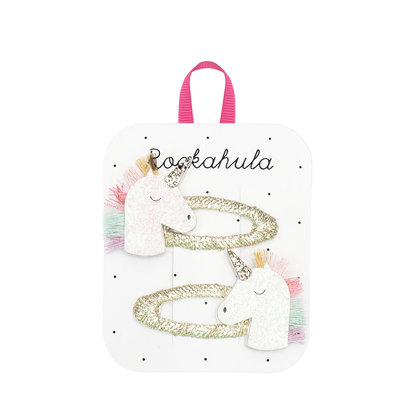 Rockahula Haarspangen Set - Regenbogen Einhorn